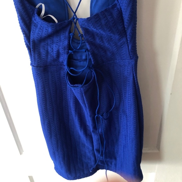 Shein Vcay blue summery dress size small with new tags - Picture 10 of 11